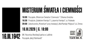 Read more about the article Misterium Światła i Ciemności 16.III.
