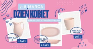 Read more about the article Warsztaty stempelkowania z okazji Dnia Kobiet – MC Manufaktura Bolesławiec 7-8.III.