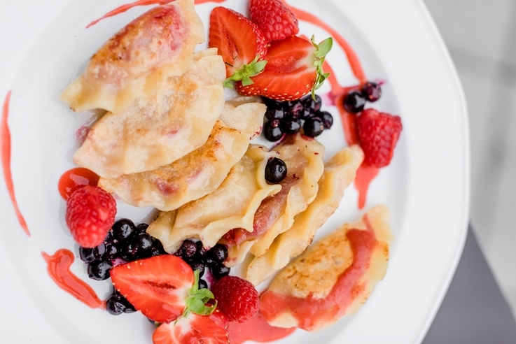 Pierogi z owocami