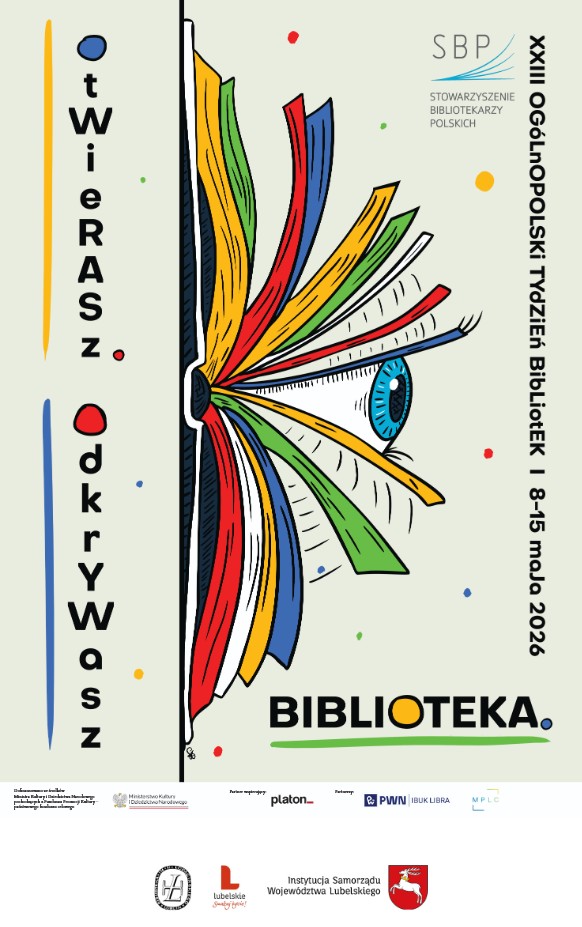 Read more about the article 23. Ogólnopolski Tydzień Bibliotek  w WBP – 6-16.V.