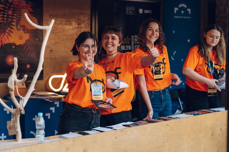 wolontariuszki Nocy Kultury