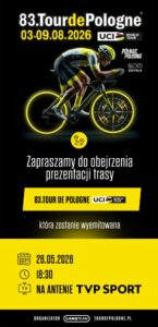 Read more about the article Prezentacja Trasy Tour de Pologne i Tour de Pologne Women w TVP Sport już 26.V.