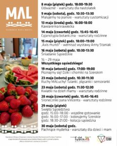 Read more about the article Sąsiedztwo łączy – majowe wydarzenia w MALu Szerokie Możliwości wokół Europejskiego Dnia Sąsiedztwa