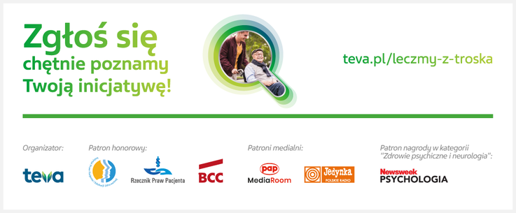Plakat promujący akcję prozdrowotną.
