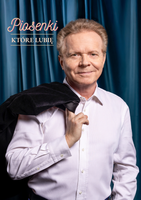 Plakat promujący najnowszą trasę koncertową Michała Bajora.
