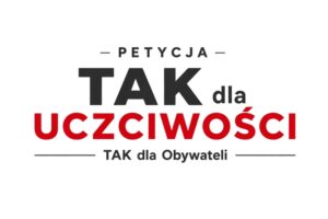 Read more about the article Petycja obywatelska „Tak dla uczciwości” z żądaniem przejrzystości wydatków parlamentarzystów