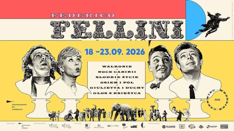 Read more about the article Przegląd filmowy: Federico Fellini – Ciao a tutti! – Kino BAJKA 18-23.IX.