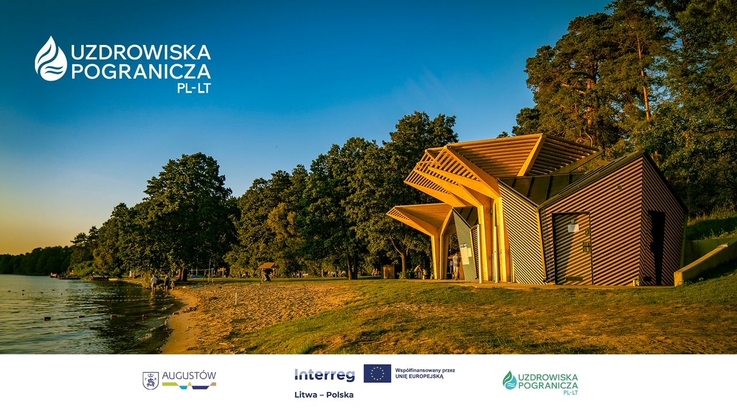 Plakat promujący Uzdrowiska Pogranicza.