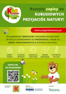 Read more about the article Bezpłatne lekcje o przyrodzie i klimacie. Rusza 19. edycja programu „Kubusiowi Przyjaciele Natury”