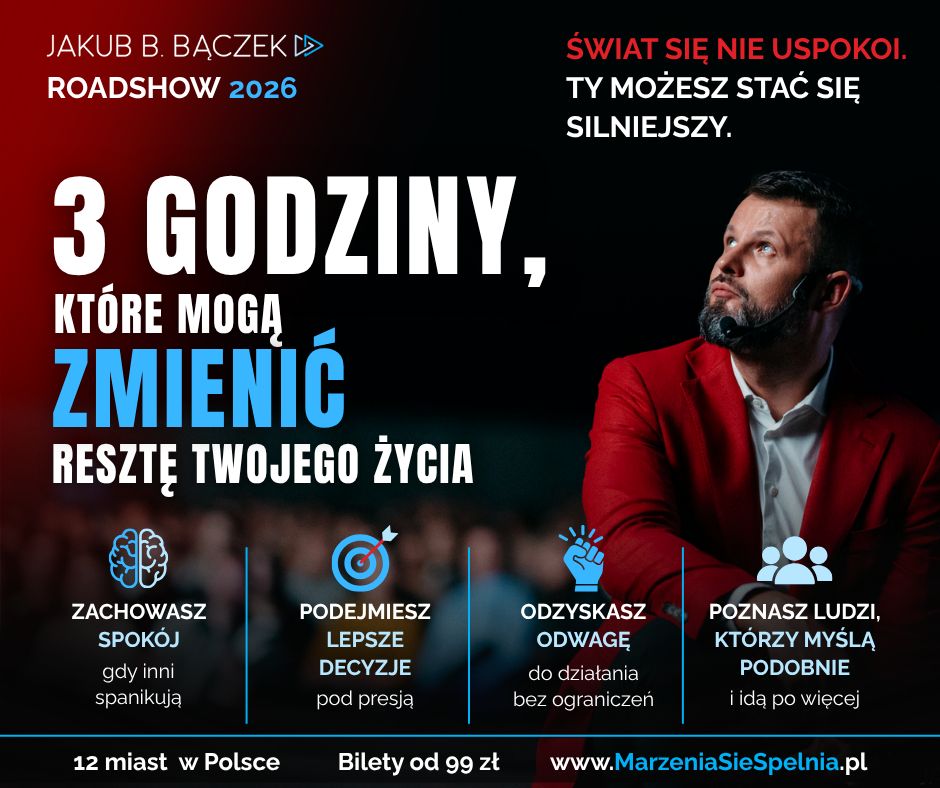 ROADSHOW Jakub Bączek - trasa 2026