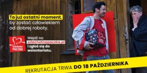 Read more about the article Szukamy jeszcze niemal 1500 Wolontariuszy i Wolontariuszek Szlachetnej Paczki w całej Polsce – rekrutacja do 18.X.